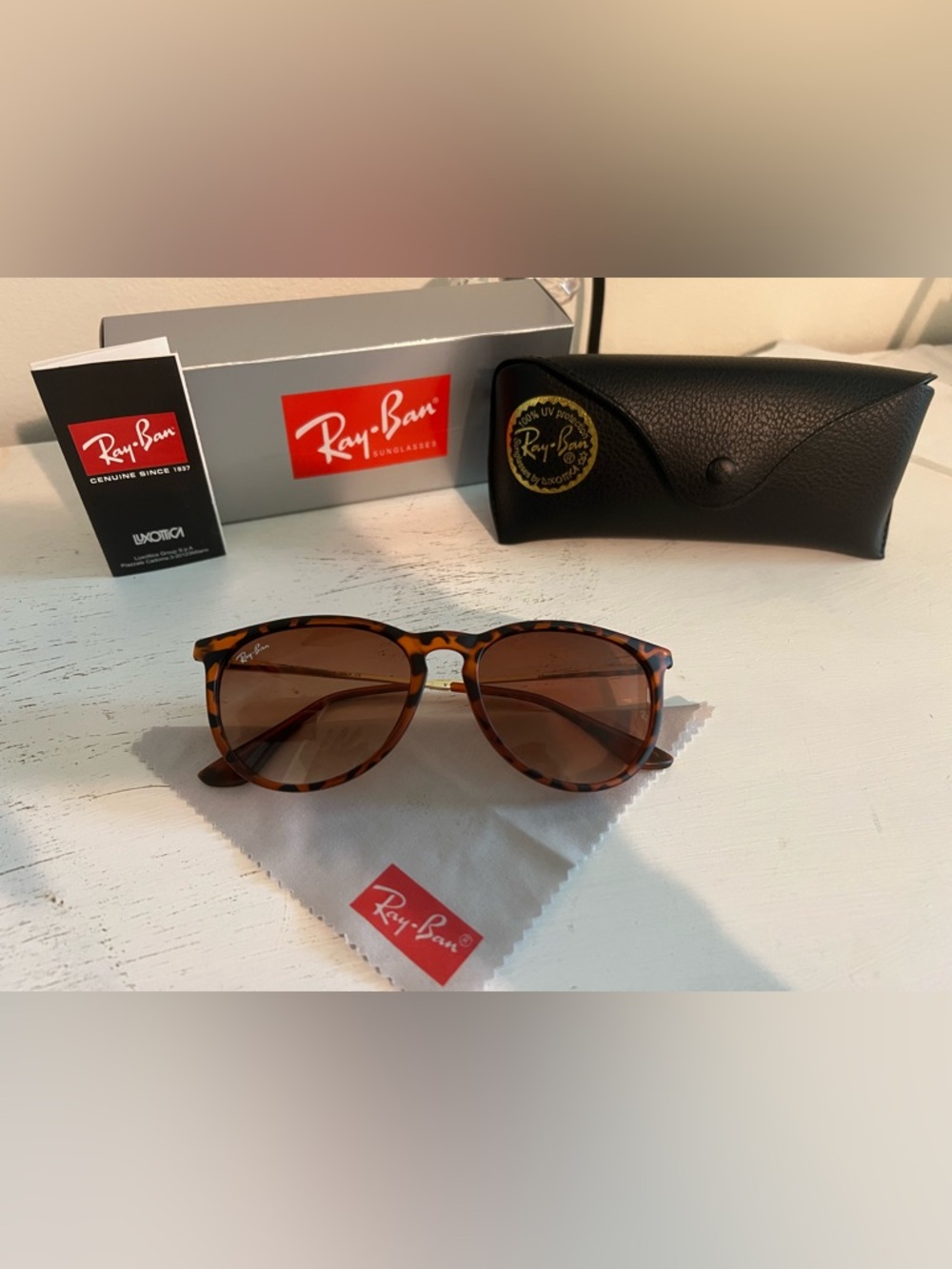 Unisex Ray Ban RB4187 Chris Sunglasses